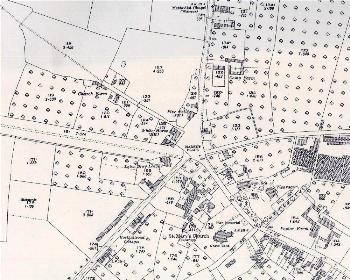 The north-west part of the village in 1926